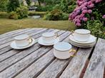 4 porseleinen kop en schotels, Antiek en Kunst, Antiek | Servies compleet, Ophalen of Verzenden