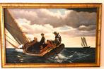Kunst Reproductie Winslow Horner "Breezing Up (A Fair Wind)", Antiek en Kunst, Kunst | Schilderijen | Klassiek, Ophalen