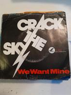 Crack the sky 7 inch we want mine, Ophalen of Verzenden, Zo goed als nieuw, Pop