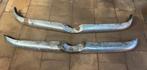 Lancia Aurelia B20 voorbumpers RVS chroom x2, Ophalen, Gebruikt, Voor, Bumper