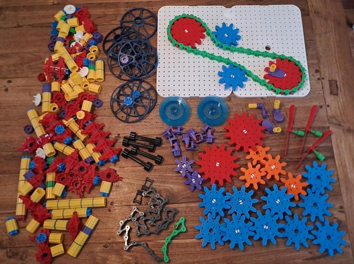 Quercetti Georello Tandwielen Constructiespeelgoed, Kinderen en Baby's, Speelgoed | Bouwstenen, Gebruikt, Overige merken, Ophalen of Verzenden