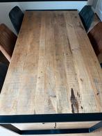 Mango Houten Eettafel 180x90, Huis en Inrichting, Tafels | Eettafels, Gebruikt, 150 tot 200 cm, Vier personen, Rechthoekig