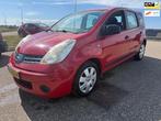 Nissan Note 1.4 Visia Airco Trekhaak Onderhouden 1Eigenaar A, Auto's, Voorwielaandrijving, Gebruikt, 4 cilinders, Origineel Nederlands