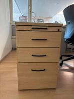 Houten Ladekast / Archiefkast, Ophalen, Gebruikt, 100 tot 150 cm, 5 laden of meer