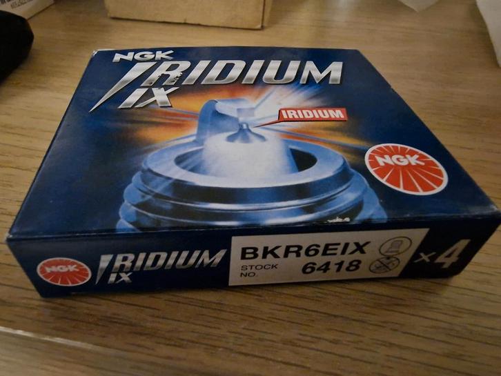 NGK Iridium IX BKR6EIX Bougies - Set van 4, Auto-onderdelen, Motor en Toebehoren, Universele onderdelen, Nieuw, Ophalen of Verzenden