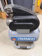 Creemers compressor (mobiel), Ophalen, Gebruikt, 6 tot 10 bar, Minder dan 200 liter/min