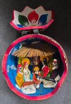 Peru kalebas: Kleurige afsluitbare kerststal, Ophalen of Verzenden