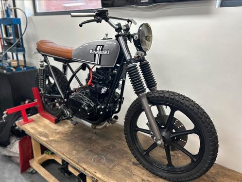 Af te ronden project caferacer / scrambler Kawasaki ltd440, Motoren, Onderdelen | Kawasaki, Gereviseerd, Ophalen of Verzenden