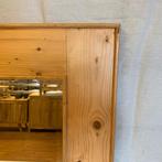 Spiegel (facet) - grenen lijst - 80 x 70 cm - Bij TTM Wonen, Nieuw, Info@ttmwonen.nl, Minder dan 100 cm, Rechthoekig