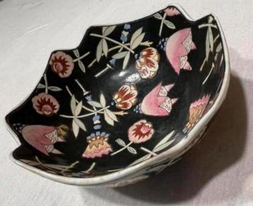Antiek Vintage Servies Porselein Schaal - made in macau deco beschikbaar voor biedingen
