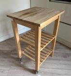 BEKVÄM roltafel / trolley table, Huis en Inrichting, Ophalen, Gebruikt, 50 tot 100 cm, Minder dan 100 cm