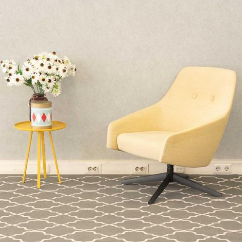 Montis Puk Low draaifauteuil - crême/vanille, Huis en Inrichting, Fauteuils, Zo goed als nieuw, Ophalen of Verzenden