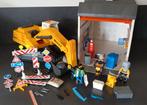 Playmobil werkplaats en graafmachine, Kinderen en Baby's, Speelgoed | Playmobil, Complete set, Gebruikt, Ophalen of Verzenden