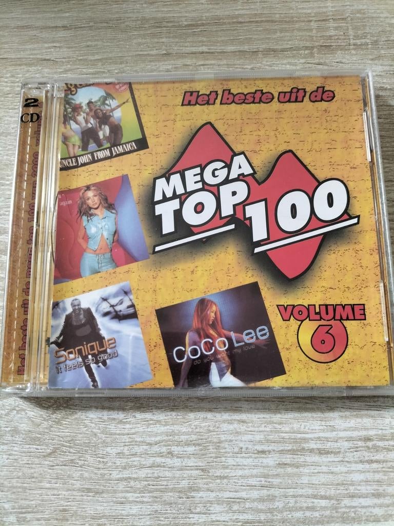 Mega Top 100 2000 vol 6 2 cd set, Ophalen of Verzenden, Pop