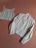 Folio dames blazer met gilet.

Maat 40, Maat 38/40 (M), Folio, Beige, Ophalen of Verzenden