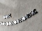 Stalen armband, Overige materialen, ., Ophalen of Verzenden, Zo goed als nieuw