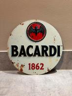 Mancave Bar Café Wanddecoratie metalen bordje Bacardi, Ophalen of Verzenden, Zo goed als nieuw, Reclamebord