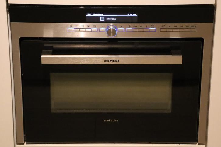 Siemens HB86P585 inbouw oven met Pyrolyse (magnetron defect), Witgoed en Apparatuur, Ovens, Gebruikt, Inbouw, Oven met grill, 45 tot 60 cm