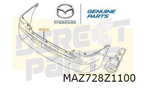 Mazda Demio (5/00) achterbumper (te spuiten) Origineel! D269, Auto-onderdelen, Carrosserie en Plaatwerk, Bumper, Mazda, Achter
