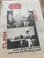 NME 1977 CLASH Burning Spear FRANK MARINO, Ophalen of Verzenden, Muziek, Film of Tv