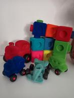 Rubbabu zachte bouwblokken/treinen/bus/raceauto, Kinderen en Baby's, Speelgoed | Speelgoedvoertuigen, Ophalen of Verzenden