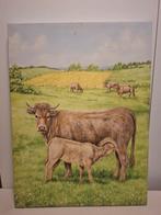 Schilderijen Theo Schildkamp 8x, Antiek en Kunst, Ophalen of Verzenden