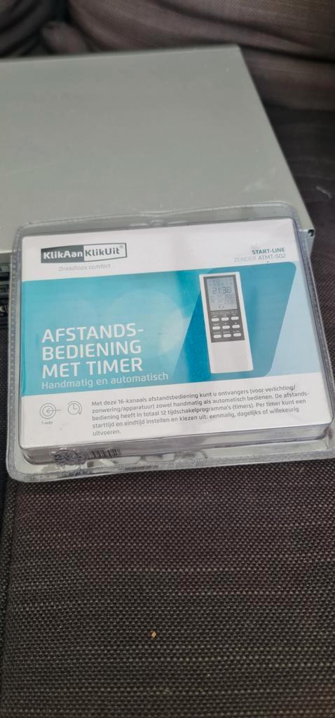 KlikAan KlikUit ATMT-502 Zender - Nieuw in Verpakking, Audio, Tv en Foto, Afstandsbedieningen, Nieuw, Origineel, Met display, Ophalen of Verzenden