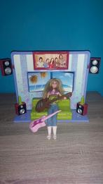 Hanna Montana Pop met Gitaar, Ophalen of Verzenden, Gebruikt, Barbie