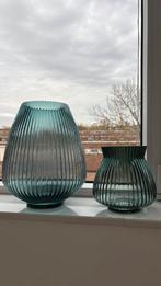 H&M Home vazen set, Overige kleuren, Ophalen of Verzenden, Minder dan 50 cm, Glas