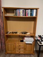 Houten Tv-kast met opbergruimte, Ophalen, Gebruikt, 100 tot 150 cm, Minder dan 100 cm