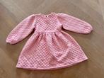 Next jurk roze met witte stippen sweatstof meisje maat 116, Meisje, Ophalen of Verzenden, Zo goed als nieuw, Jurk of Rok