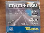 Traxdata DkVD+RW 5p, Ophalen of Verzenden, Nieuw, Dvd, Traxdata