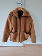 leuke teddy jas maat L, van de Hema, Kleding | Dames, Jassen | Winter, Ophalen of Verzenden, Zo goed als nieuw, Beige