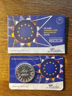 Verdrag van maastricht vijfje verzilverd, 1e dag coincard, Postzegels en Munten, Munten | Nederland, Ophalen of Verzenden, Koningin Beatrix