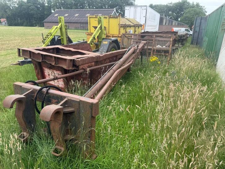 Manbak voor wiellader, Doe-het-zelf en Verbouw, Metalen, Gebruikt, IJzer, Ophalen