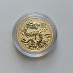 1/10 ounce 9999 goud Lunar 3 2024 year of the dragon, Postzegels en Munten, Edelmetalen en Baren, Goud, Ophalen of Verzenden
