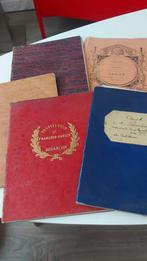 5 Diverse oude Franse schriften, Antiek en Kunst, Ophalen of Verzenden