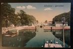 Ansichtkaart Schutsluis Gorinchem (Ongelopen), Verzamelen, Ansichtkaarten | Nederland, Ophalen of Verzenden, 1920 tot 1940, Ongelopen