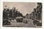 ARNHEM JANSBUITENSINGEL OUDE AUTO FIETSERS TROLLEYBUS BANKJE, Verzamelen, Ansichtkaarten | Nederland, Ophalen of Verzenden, 1940 tot 1960