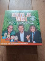 Erger Je Wel! Voetbalspel, Hobby en Vrije tijd, Gezelschapsspellen | Bordspellen, Drie of vier spelers, Ophalen of Verzenden, Nieuw