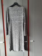 Soft Rebels Lange Grijze Jurk – Maat S – Elegante Stof en Co, Ophalen of Verzenden, Maat 36 (S), Grijs, Onder de knie