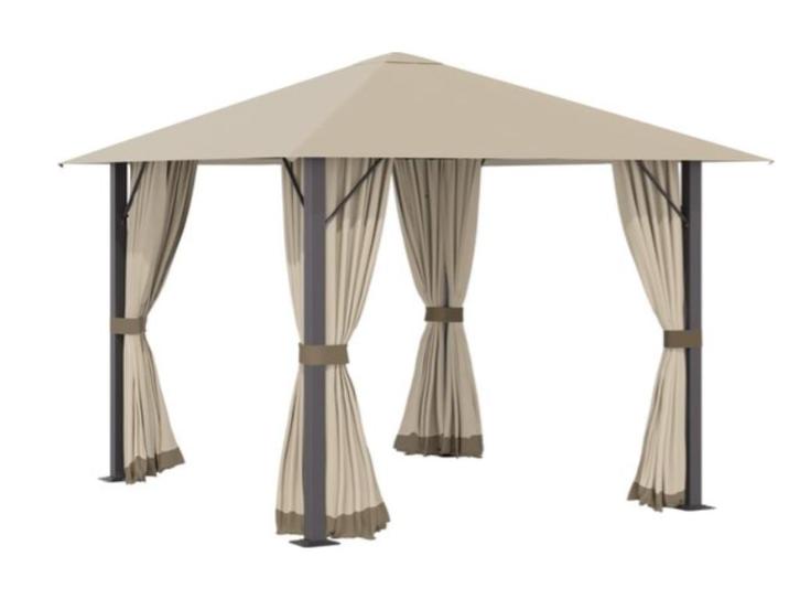 Paviljoen nieuw in doos met zijwanden T.W.V € 364,90, Tuin en Terras, Partytenten, Nieuw, Paviljoen, 2 meter of meer, Minder dan 5 meter