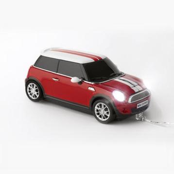 Click Car MINI COOPER S chili red Wired Optical Mouse beschikbaar voor biedingen