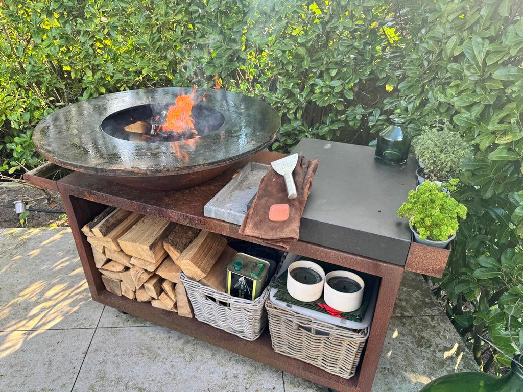 OFYR Island PRO 100 met keramisch blad, Ophalen, Gebruikt, Met accessoires