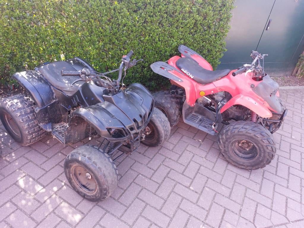 2x quads 70cc cobra & bigfoot 125cc opknapper, Ophalen of Verzenden, Gebruikt, Overige typen
