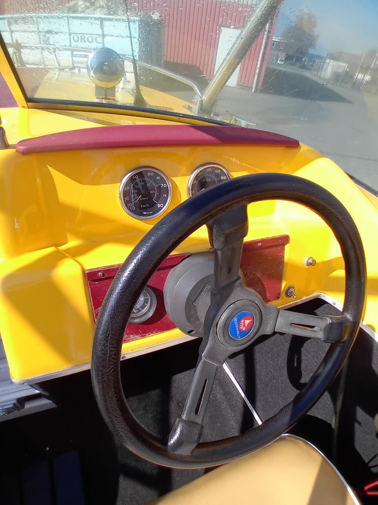 Speedboot 80 pk mercury 2 takt 4 cylinder met nette trailer!, Watersport en Boten, Speedboten, Ophalen, Zo goed als nieuw, Minder dan 70 pk