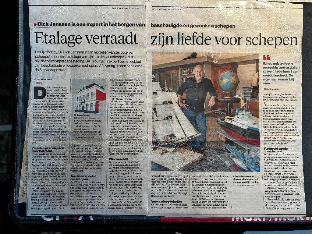 gevraagd scheepsmodellen voor decoratieve etalage, Ophalen of Verzenden