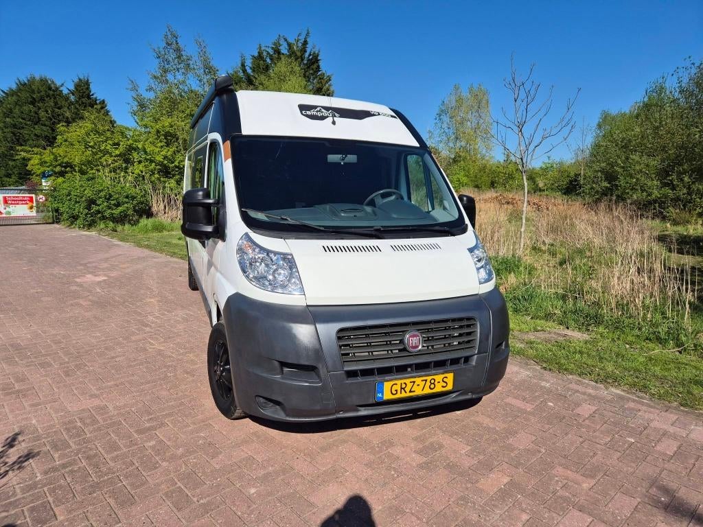 fiat ducato 2.3 multijet camper, Luifel, Tot en met 2, Bedrijf, Airbags