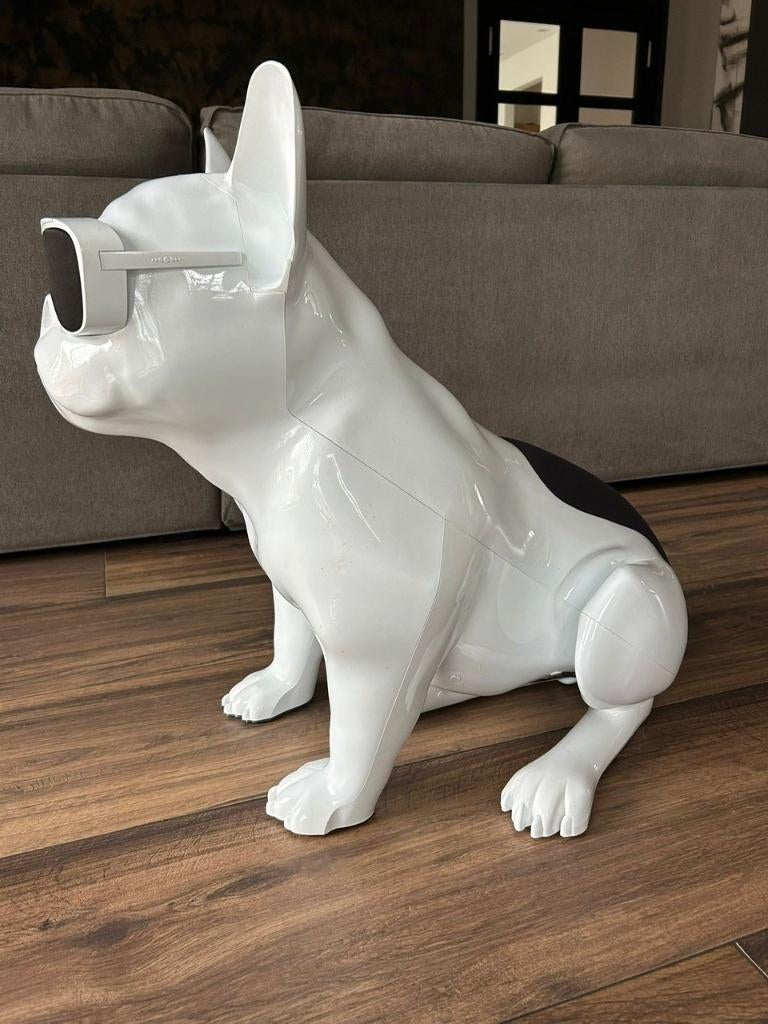 Bulldog Shaped Speaker, Portable Dog-shaped Stereo Sound Music Player Bluetooth4.1 Wireless Speaker