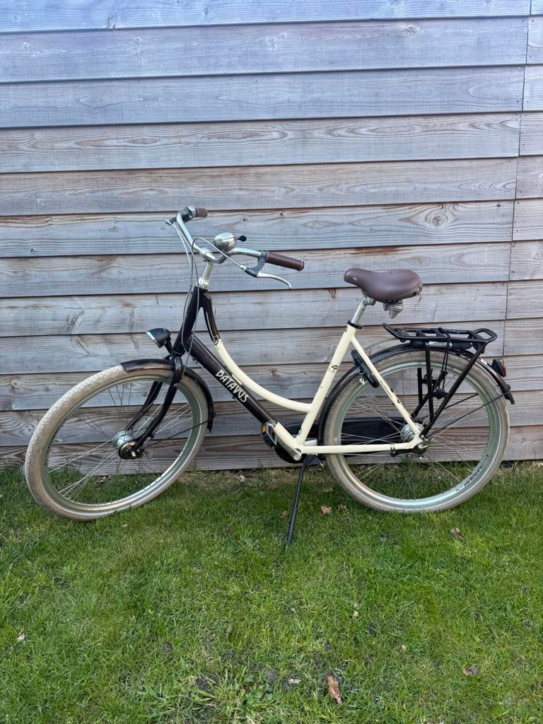 Nette batavus damesfiets, Ophalen, Versnellingen, Schijfrem, 53 tot 56 cm